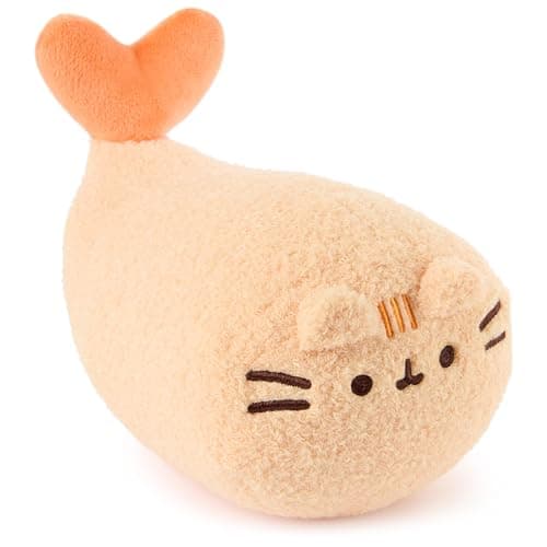 GUND Pusheen Bento Shrimp Tempura Plush, Squishy Toy, Collectible Plush Toy, Food Plushies, Stuffed Animal for Ages 8 and Up, Orange, 6” thumbnail 3