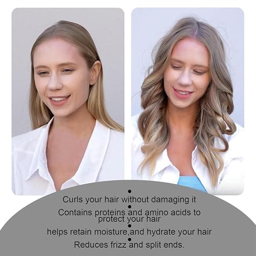 CORATED Heatless Curling Rod Headband, No Heat Silk Ribbon Rollers for Overnight Sleeping Curls, Styling Kit with Hair Clips and Scrunchie thumbnail 2