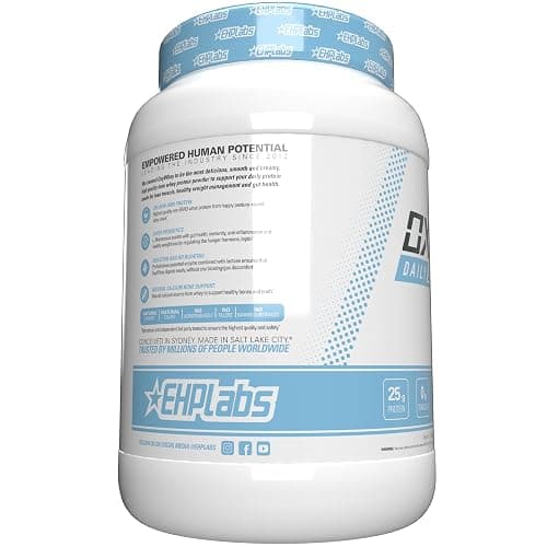 EHP Labs OxyWhey Whey Protein Isolate – 25g High Protein, Low Carb, Sugar Free Meal Replacement – Lean Whey Powder for Muscle Recovery – Non-GMO, Gluten Free – 25 Serves – Vanilla Ice Cream thumbnail 9