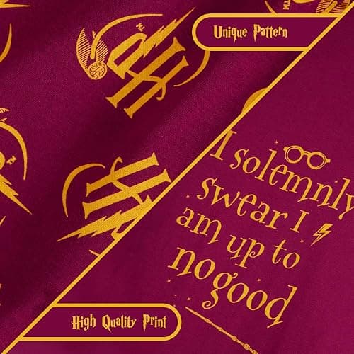 Harry Potter Girls Short Pyjama Set, 2 Piece Breathable Lounge Wear thumbnail 5