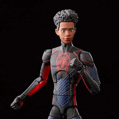 Spider-Man Hasbro Marvel Legends Series Miles Morales 6-Inch Inspired Movie Action Figure Across The Verse (Part One) - 3 Accessories thumbnail 2