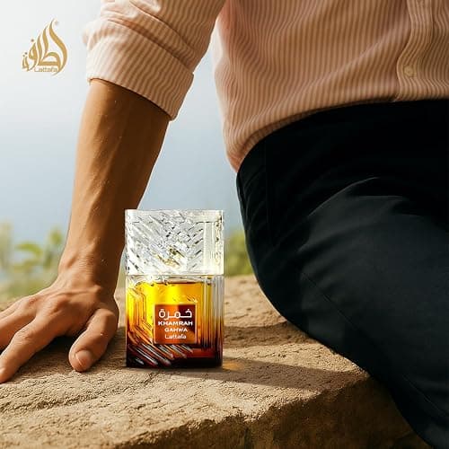 Lattafa Khamrah Qahwa - Vanilla, Warm Spicy, Cinnamon, Sweet - Eau de Parfum Long-Lasting Fragrance for Unisex, 3.40 Ounce / 100 ml thumbnail 3