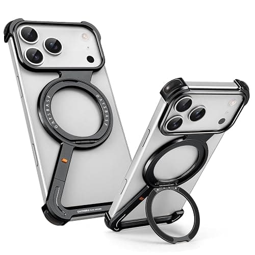 OATSBASF Minimalist Metal Phone Case for iPhone 17 - Image 1