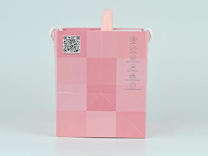 Divoom Ditoo Retro Pixel Art Game Bluetooth Speaker with 16X16 LED App Controlled Front Screen (Pink) - Pink thumbnail 11