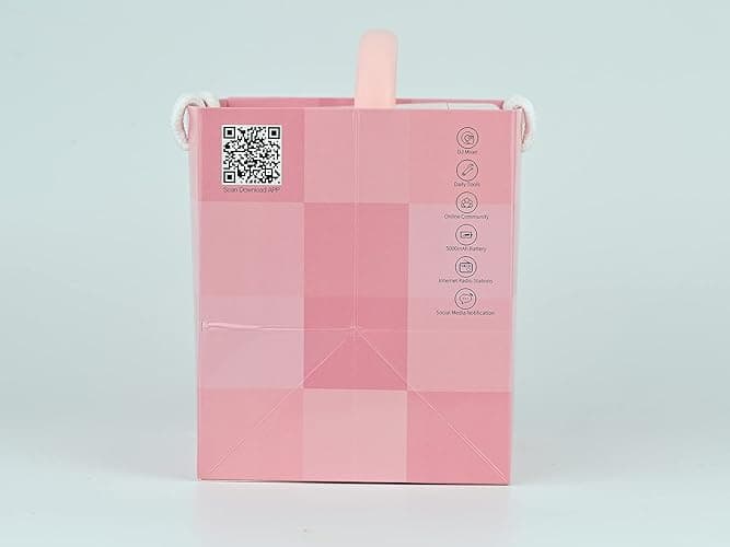 Divoom Ditoo Retro Pixel Art Game Bluetooth Speaker with 16X16 LED App Controlled Front Screen (Pink) - Pink thumbnail 11