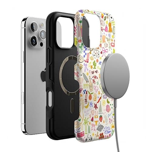 Casely iPhone 16 Pro Case | All The Fun Things | Fun on Weekdays | Compatible with MagSafe | Bold Protective Case Design thumbnail 4