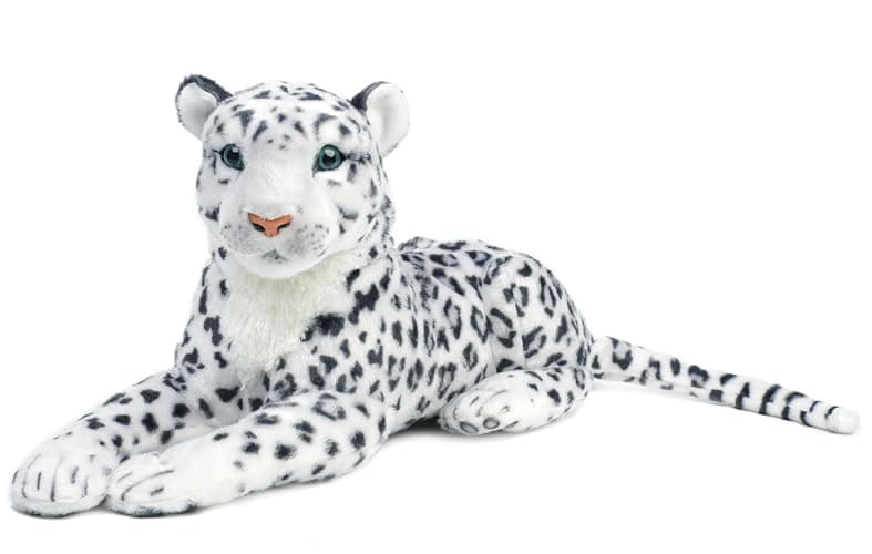 Sinovia The Snow Leopard - Squeeze Me! - 17 Inch Stuffed Animal Plush - Image 1