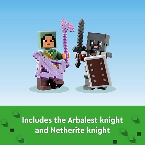 LEGO Minecraft The Deep Dark Battle Set, 21246 Biome Adventure Toy, Ancient City with Warden Figure, Exploding Tower & Treasure Chest, for Kids Ages 8 Plus thumbnail 6