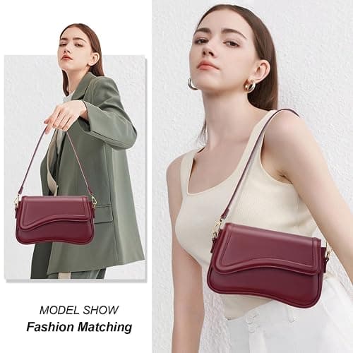 KKXIU Shoulder Bag for Women Small Clutch Purses Cute Hobo Handbag Trendy Underarm Bag thumbnail 2