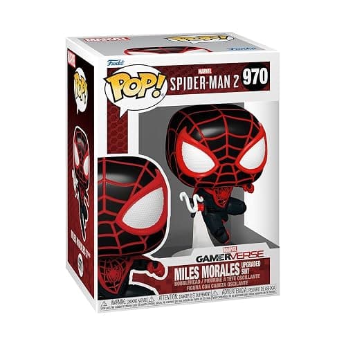 Funko POP! Games: Spider-Man 2- Miles Morales - Spider-man - Collectable Vinyl Figure - Gift Idea - Official Merchandise - for Kids & Adults - Video Games Fans - Model Figure for Collectors - Image 1