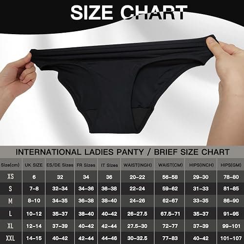 Maillot de Bain Menstruel - Bsorbant Antifuite et Anti Odeur Culotte Menstruelle, Maillot de Bain Menstruel Adolescente, Culotte Maillot de Bain Regle Menstruelle Ado, Confortable Piscine et Plage thumbnail 3