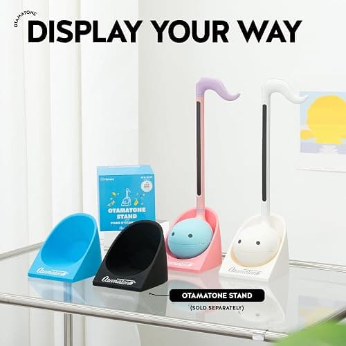 Otamatone Japanese Electronic Musical Instrument Portable Music Synthesizer from Japan by Maywa Denki Studio Award Winning Educational Fun Gift for Children, Teens & Adults - Unicorn thumbnail 9