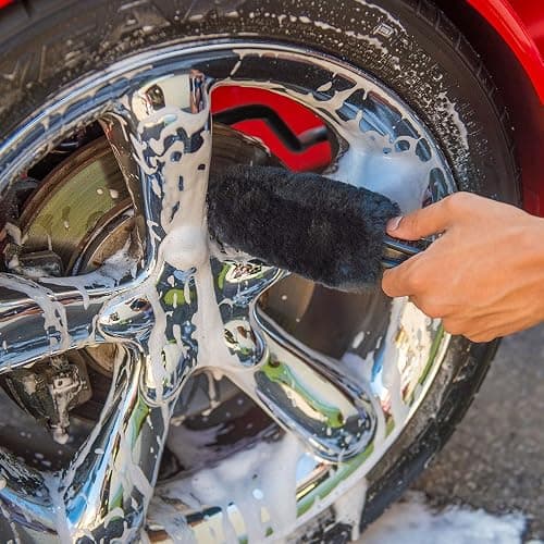 Chemical Guys Gerbil Wheel and Rim Cleaning Brush - Soft Natural Bristle Detailing Tool for Tires, Exhausts & Delicate Surfaces - Wheel Cleaner Brush to Safely Clean Brake Dust, Grime and Dirt, 1 Pack thumbnail 8