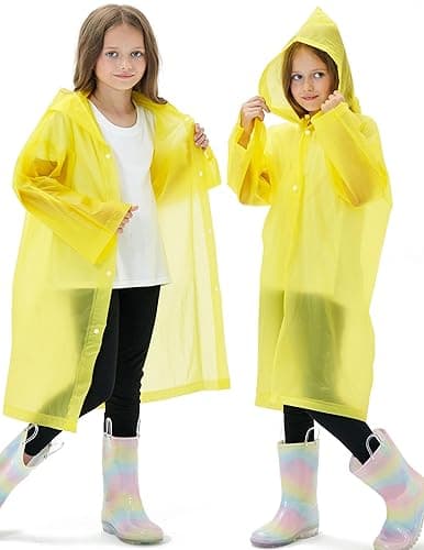 HOOMBOOM Kids Waterproof Raincoats