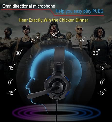 One Ear Headset with Mic for PS5/PS4/Xbox One/Xbox Series X/S/Nintendo Switch/Lite/Steam Deck, Gaming Headphone with Microphone Control, 3.5MM Wired Unilateral Chat Headset for Laptop/Tablets/Phone/PC thumbnail 4