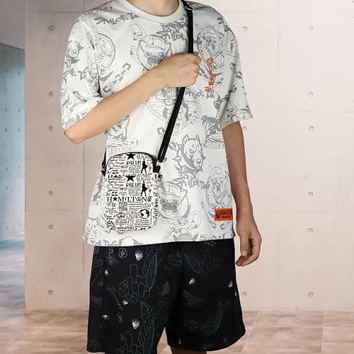 POFULL Musical Lover Crossbody Bag Musical Merchandise Theater Fans Gift thumbnail 5