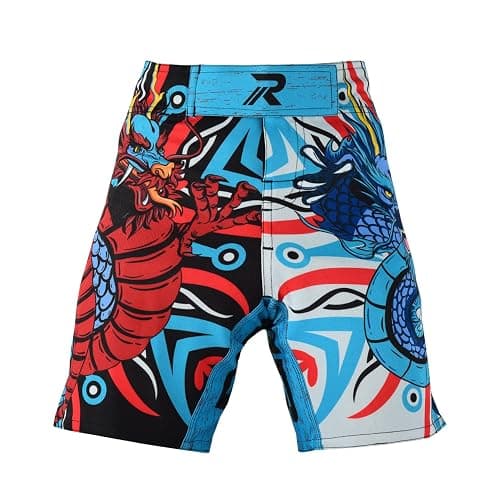 ROAR-INT MMA Rash Guard & BJJ Shorts Set Kids Fight Training Grappling Wear Jiu Jitsu Gi Trunks Outfit Set thumbnail 5