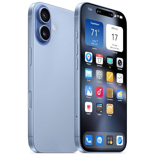 Fake Phone Dummy Prop Phone, Decoy Phone Pear Play Phone Non-Working Phone 17, Display Phone Look Like Real Phone 17 (Blue) - Image 1