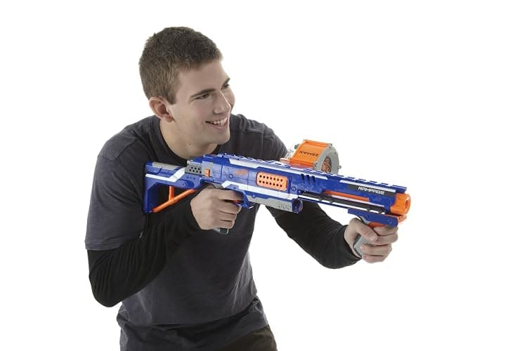 NERF Rampage N-Strike Elite Toy Blaster with 25 Dart Drum Slam Fire for Kids, Teens, & Adults (Amazon Exclusive) thumbnail 8