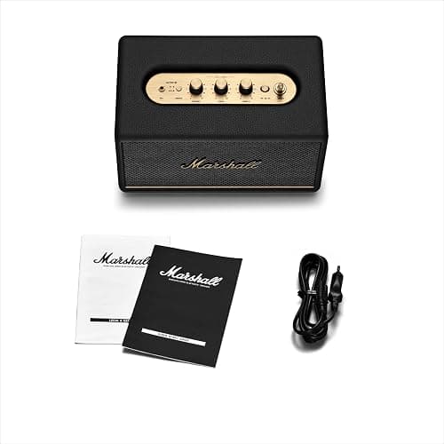 Marshall Acton III Bluetooth-Lautsprecher – Schwarz thumbnail 9