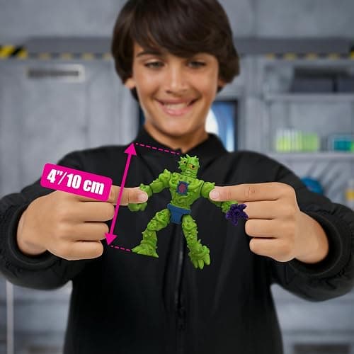 MRBEAST LAB Hybrids Mega Pack, Reveal Different Hybrid Parts to Create 5 Mix & Match Action Figures, Including a Mega Torso Panther Experiment to Reveal Hybrid's Real Colors, Collect 30+ Beasts thumbnail 2