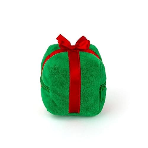 Plushland Zip Up Christmas Capybara Plush Box - Green Xmas Gift Set, Stuffed Animal Toy for Family, Festive Present for Capybara Lovers 6 Inch thumbnail 5