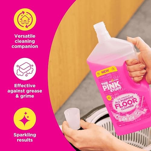 Stardrops - The Pink Stuff - The Miracle All Purpose Floor Cleaner - Pack of 2, 67.6 Fl Oz (82375) thumbnail 3