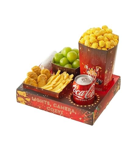 Baffect Movie Night Snack Trays 100pcs Include 20 Movie Night Trays, 20 Popcorn Boxes, 20 Salad Bowls, 20 Nacho Bowls, 20 Movie Party Invitations, Outdoor Movie Night Supplies For Nacho Bar thumbnail 7