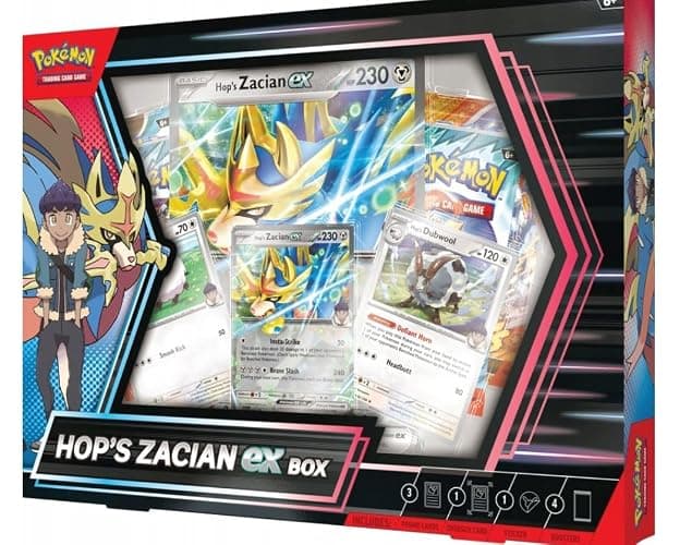 Pokémon TCG: Hop's Zacian ex Box - EN - Image 1