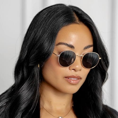 WearMe Pro - Reflective Lens Round Trendy Sunglasses thumbnail 5
