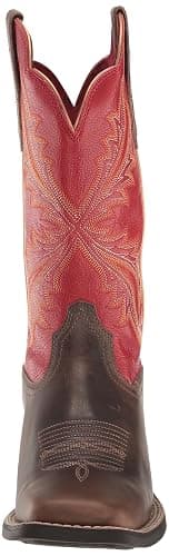 ARIAT Women's West Bound Western Boot - 7 - Sable/Heart Throb Red thumbnail 2
