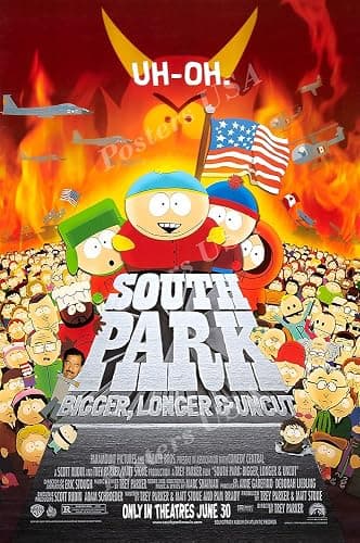 PremiumPrints - South Park Bigger Longer and Uncut Movie Poster Glossy Finish Made in USA - FIL028 (16" x 24" (41cm x 61cm)) - Image 1