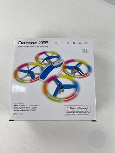 Mini Drone for Kids and Beginners with Fancy LED & Altitude Hold,Birthday Gift for Boys Girls,RC Drone with Propeller Protection,360°Flips,3 Speed Mode,Indoor Outdoor Mini Quadcopter Toy thumbnail 8