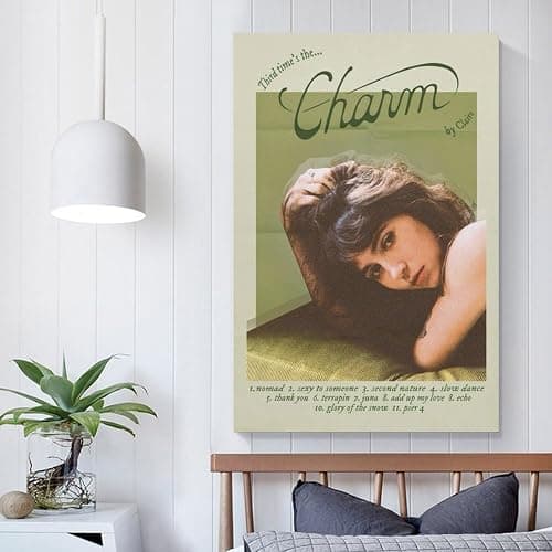 DJCN RBV Charm Clairo 3 Canvas Poster Wall Decorative Art Painting Living Room Bedroom Decoration Gift Unframe-style12x18inch(30x45cm) thumbnail 4