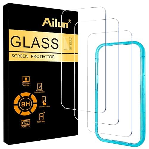 Ailun 3 Pack Screen Protector for iPhone 17 Pro [6.3 inch] with Installation Frame, Tempered Glass,Sensor Protection, Dynamic Island Compatible, Case Friendly [Not for iPhone 17/17 Pro Max/iPhone Air] - Image 1