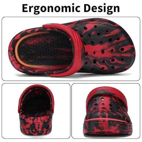 Tormigo Boy Girls Comfortable Garden Clogs | Slip-On Mules Slides Sandals Beach Slipper for Little/Big Kid thumbnail 3