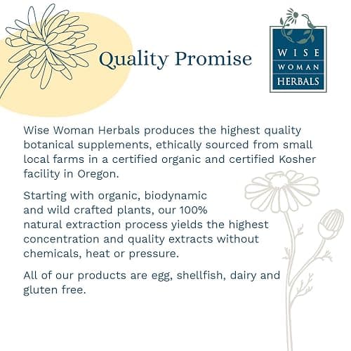 Wise Woman Herbals - Women’s Cycle Comfort 2 oz - Support for Female Menstrual Cycles & PMS - Promotes Ease, Comfort and Mood Balance - Liquid Extract (2oz) thumbnail 4