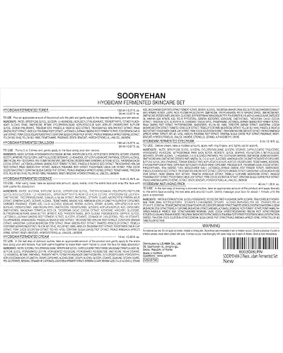 Sooryehan Ginseng Skincare gift Set - Hyobidam Korean Skin Care Set, Premium Gift Set for Intense Hydration, Firm Skin, Wild Ginseng, 13.53 fl oz thumbnail 9