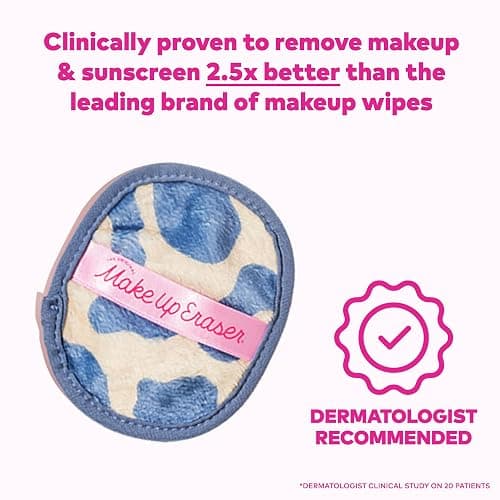 The Original Makeup Eraser, 7-Day Set, Erase All Makeup with Just Water, Including Waterproof Mascara, Eyeliner, Foundation, Lipstick, Sunscreen, and More! thumbnail 2