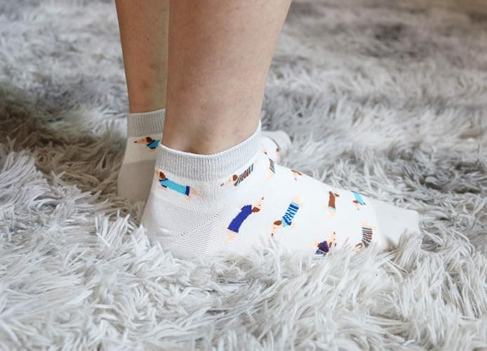 Pomlia Women's Haute Dachshund Dog Socks Casual Crew Socks Animal Cute Socks Gifts for Women - One Size - D16 thumbnail 4