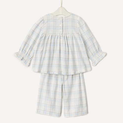 Amazon Essentials x Sofia Grainge Toddler and Baby Girls' Long Sleeve Flannel Set thumbnail 6