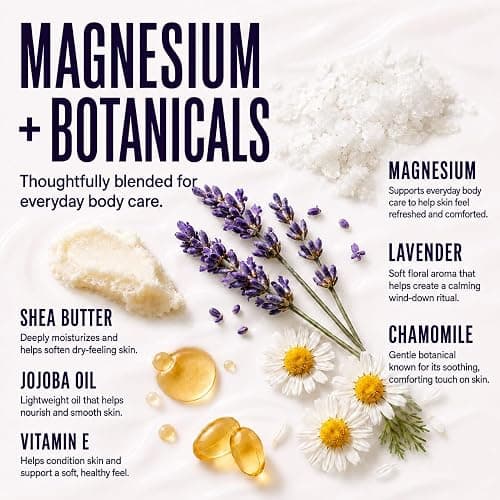 EMPURA Lavender Magnesium Lotion, Relaxing Gifts for Women, 4 Oz | Lavender & Chamomile Formula for Evening Massage, Legs & Feet – A Thoughtful Birthday Gift for Women thumbnail 4