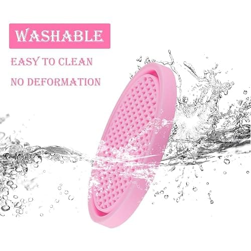 SINGARO Car Cup Coaster, 4PCS Universal Non-Slip Cup Holders Embedded in Ornaments Coaster, Car Interior Accessories, Pink thumbnail 3