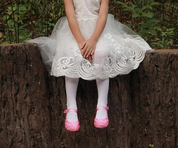 GUGUYeah Princess Mary Jane Jelly Shoes, Ballet Flats Cosplay Birthday Party Dress Up Sandals for Little Girls, Toddler or Kids thumbnail 2