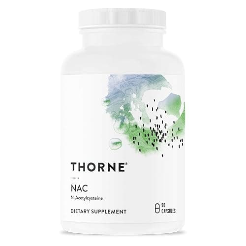 THORNE NAC - N-Acetylcysteine - 500mg - Supports Respiratory Health and Immune Function*; Promotes Liver and Kidney Detox - 90 Capsules - Image 1