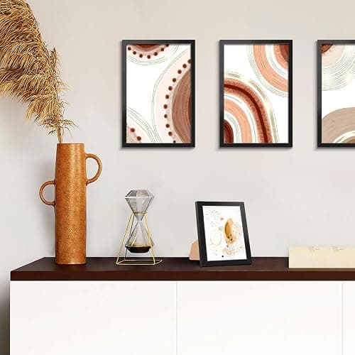 LaVie Home 8x12 Picture Frame Black（5 Pack）, 8 x 12 Picture Frame for Wall Decoration, Stable and Sturdy Frame and Plexiglass, Black Minimalist Style thumbnail 6