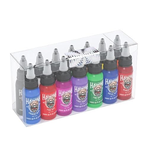Hawink Tattoo Ink Set 1oz (30ml) Tattoo Supply 14 Colors Pigment Kit Ink USA TI203-30-14 thumbnail 6