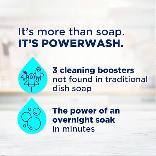 Dawn Platinum Powerwash Dish Spray, Dish Soap Liquid, Fresh Scent Bundle, 1 Spray (16oz) + 3 Refills (16oz each)(Pack of 4) thumbnail 2