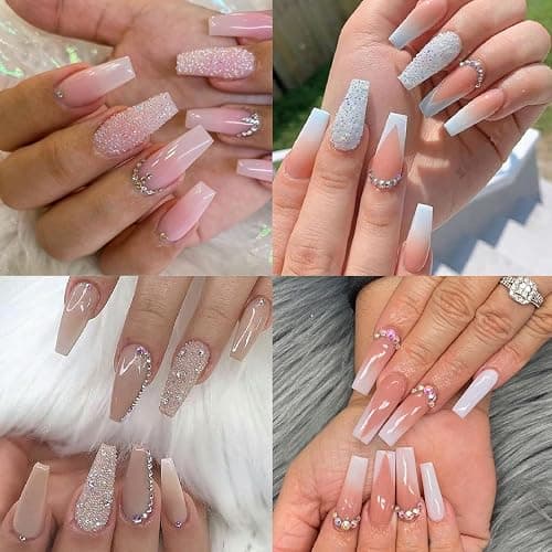 ITPOYOL 4 Boxes Nail Art Rhinestones Flatback Rhinestones Pearls Nail Charms for Acrylic Nails Crystals Nail Art Supplies Half Round Design Nail Gems Nail Pearls Nail Accessories for DIY Nail Decor thumbnail 5