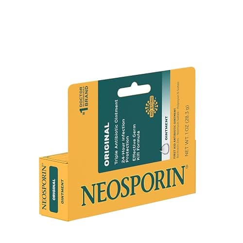 Neosporin Original First Aid Triple Antibiotic Ointment, Bacitracin Zinc & Neomycin Sulfate Infection Protection, Wound Care Treatment & Scar Appearance Minimizer for Minor Cuts, Scrapes & Burns, 1 oz thumbnail 8